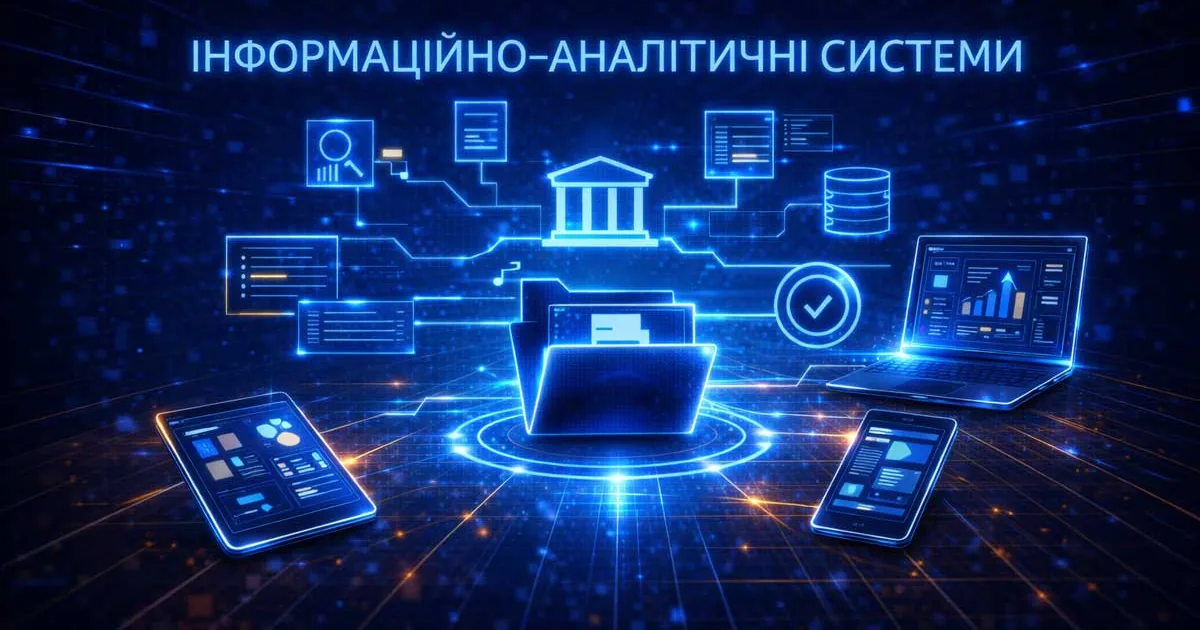 Інформаційно-аналітичні системи: прийняття рішень на основі державних даних