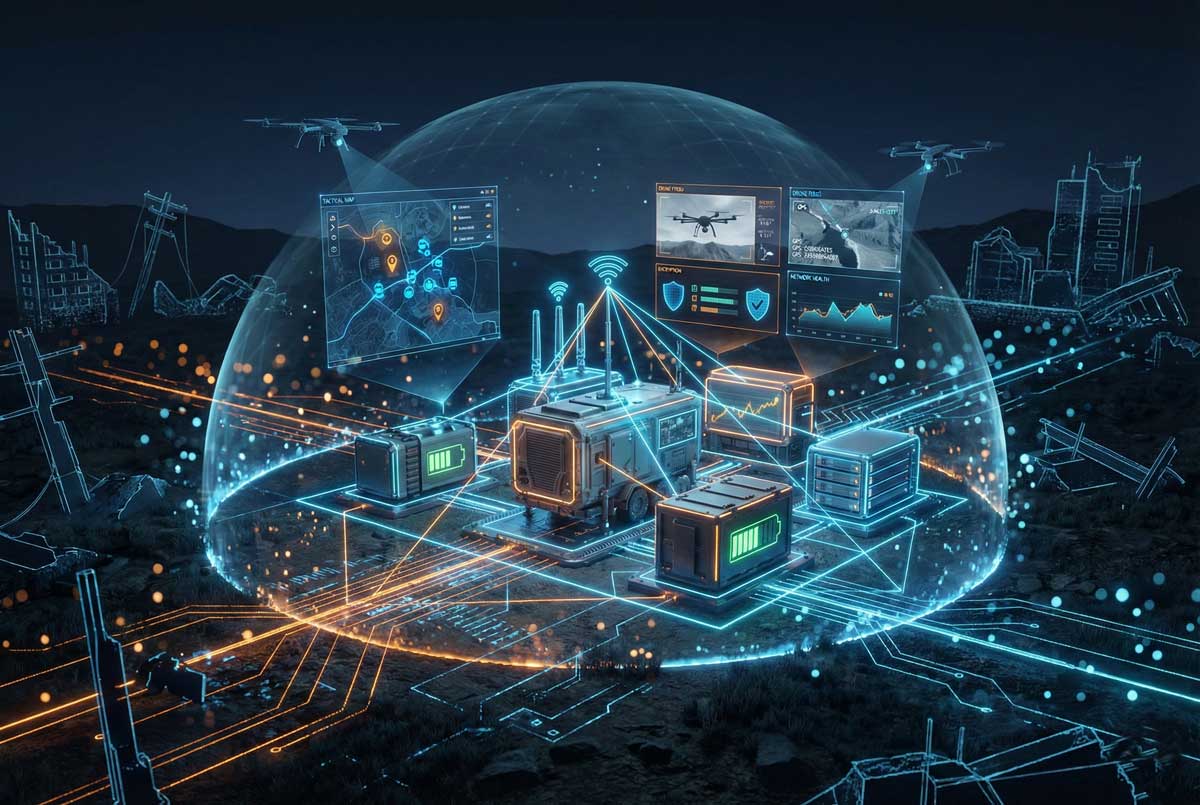 Мобільні комплекси управління: розгортання за хвилини і високий захист