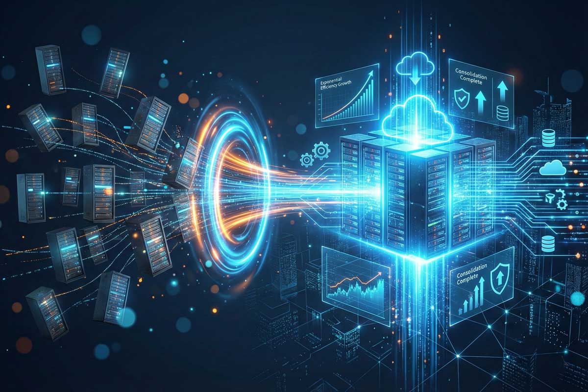 Консолідація серверних ресурсів: стратегічний етап модернізації
